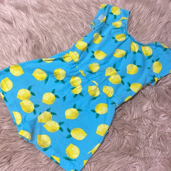 Girls Lemon Romper - Picture 4 of 5